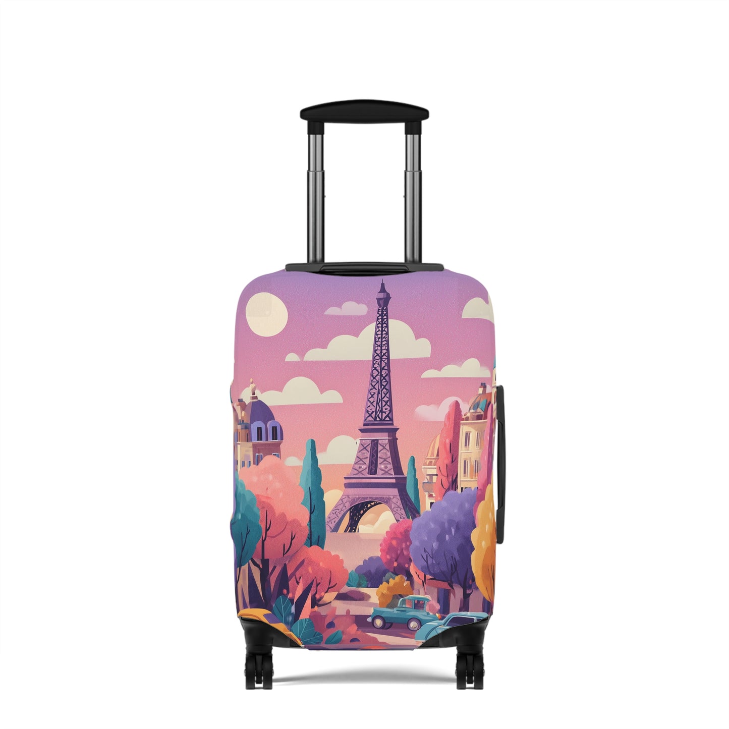 Parisian Dream Luggage Cover | Travel Accessory, Suitcase Protector, Gifts for Travelers, Custom Travel Gear