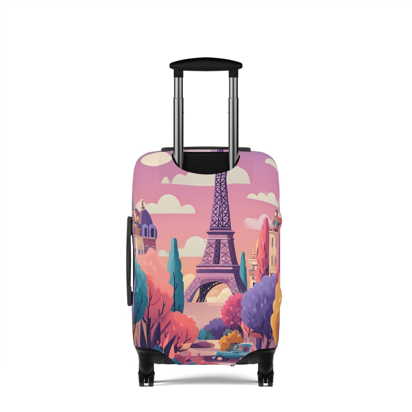 Parisian Dream Luggage Cover | Travel Accessory, Suitcase Protector, Gifts for Travelers, Custom Travel Gear