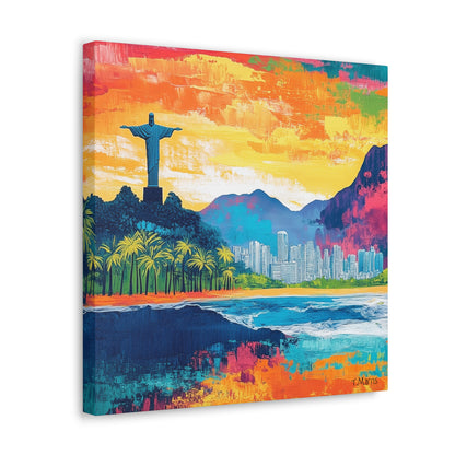 Rhythm of Rio Artwork on Canvas