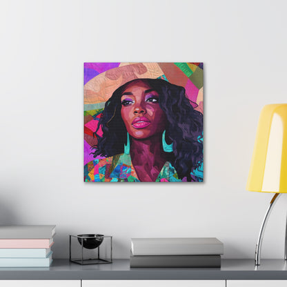 Black Women Rising No1 Artwork on Canvas