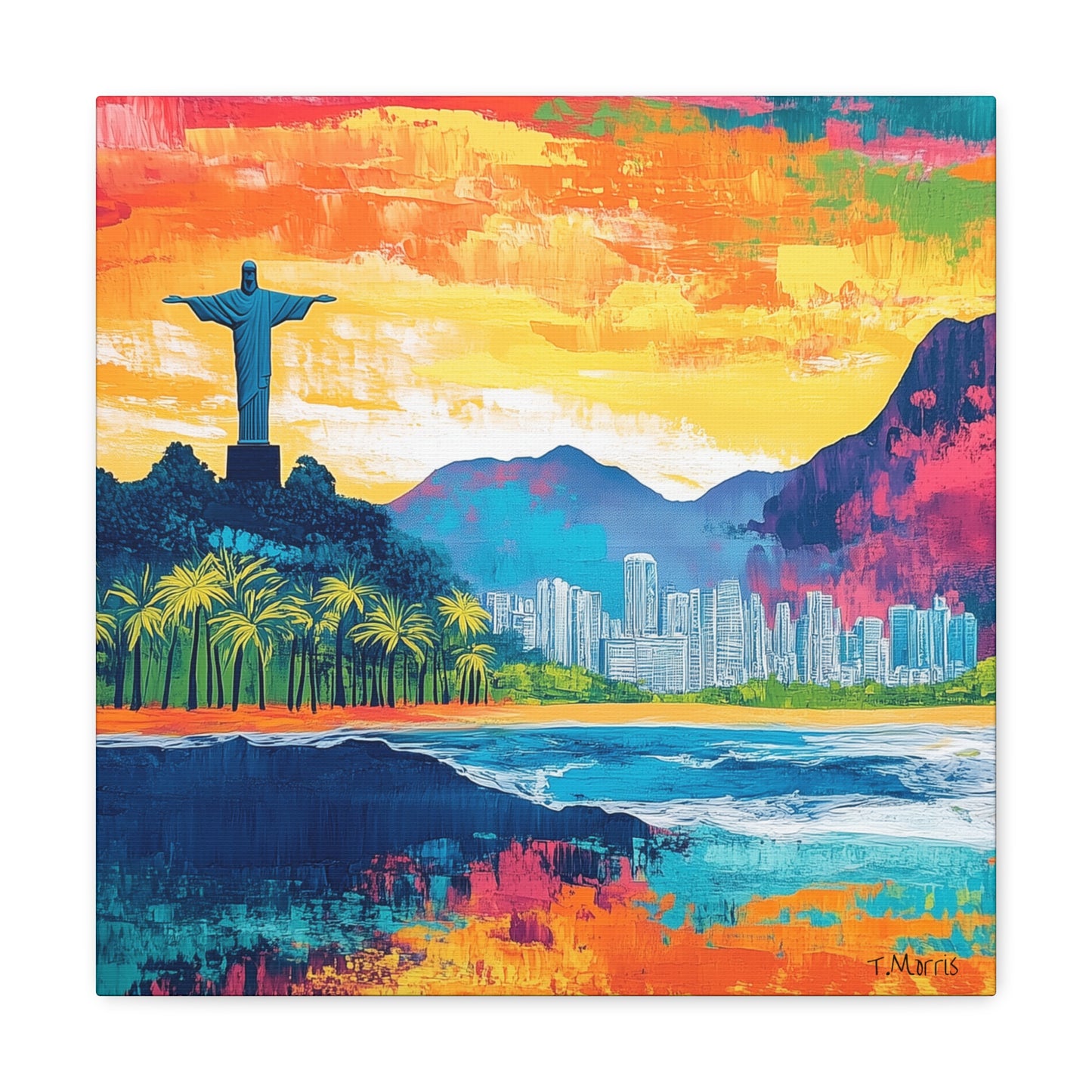 Rhythm of Rio Artwork on Canvas