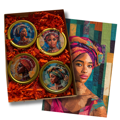 Perfume Balm Gift Set - Headwraps Edition